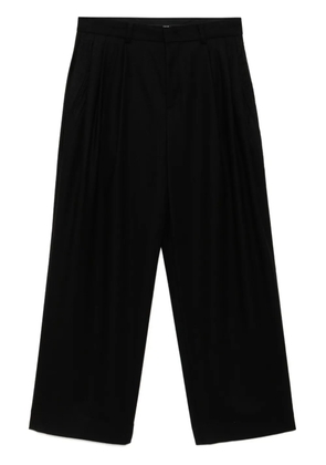 Juun.J double-tuck trousers - Black