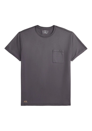 Ralph Lauren RRL chest-pocket embroidered T-Shirt - Grey