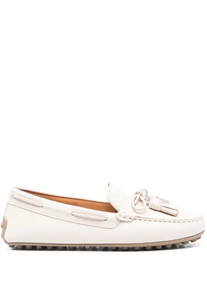 Tod's tassel-detail loafers - Neutrals