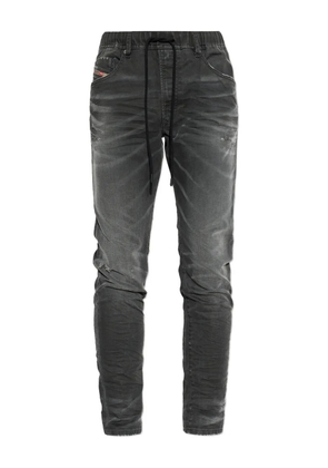 Diesel drawstring-waist skinny jeans - Grey