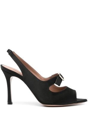 Malone Souliers Celeste 90mm crystal-buckle sandals - Black