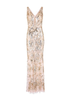 Jenny Packham Marion maxi dress - Pink