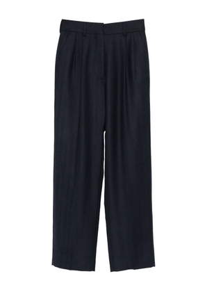 Blazé Milano pleated wool trousers - Blue