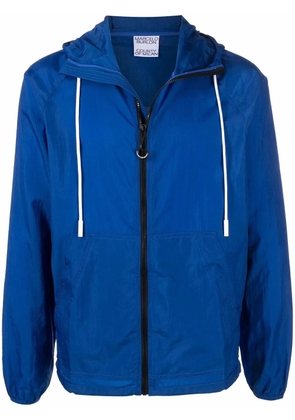 COUNTY OF MILAN Cross-motif windbreaker - Blue