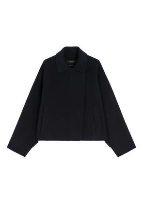 Weekend Max Mara Wool broadcloth cropped coat - Blue