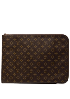 Louis Vuitton Pre-Owned 1996 Monogram Poche Documents Portfolio business bag - Brown