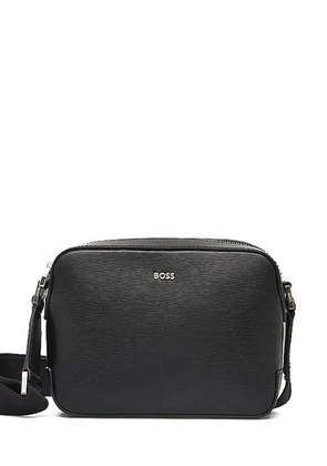 BOSS leather shoulder bag - Black