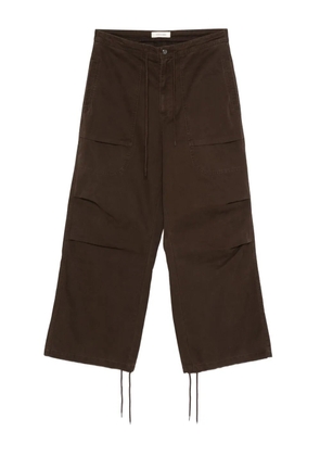 ENTIRE STUDIOS drawstring cargo trousers - Brown