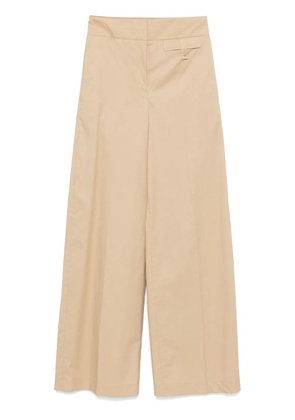 BOSS poplin trousers - Neutrals