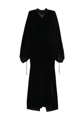 Lanvin gathered dress - Black