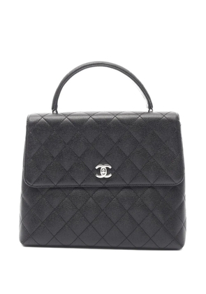 CHANEL Pre-Owned 2000-2002 matelasse handbag - Black