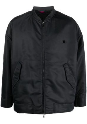 Valentino Garavani zip-up bomber jacket - Black