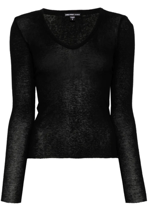 James Perse V-neck T-shirt - Black