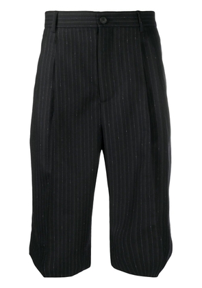 Ferragamo striped tailored shorts - Blue