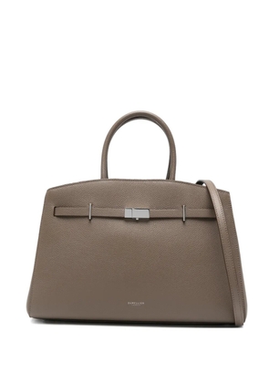 DeMellier medium Hudson grained tote bag - Neutrals