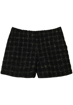 TWINSET tweed shorts - Black