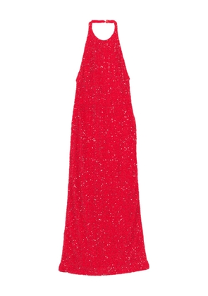 TOVE Colette sequin maxi dress - Red