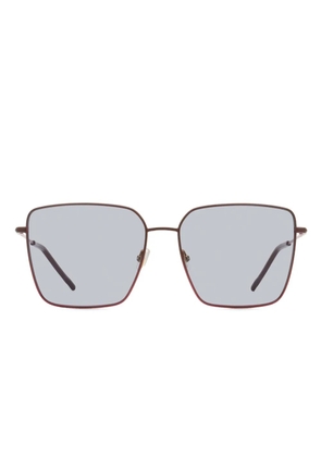 BOSS oversize-square sunglasses - Red