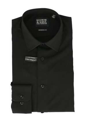 Scotch & Soda four-way-stretch shirt - Black