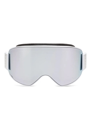 Gucci Eyewear logo-strap ski goggles - White