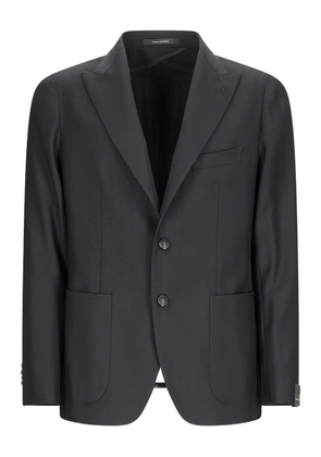 Tagliatore herringbone-pattern blazer - Grey