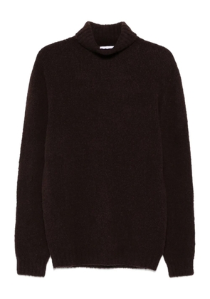 SCAGLIONE turtleneck sweater - Brown