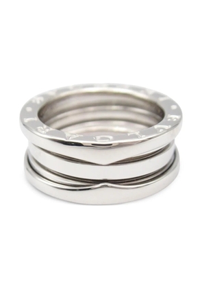 Bvlgari Pre-Owned 2010s 18K white gold B.Zero1 ring - Silver
