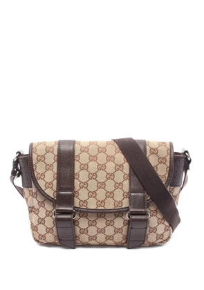 Gucci Pre-Owned 2000s GG Supreme canvas shoulder bag - Neutrals