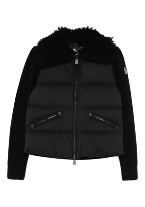 Moncler Grenoble padded zip-up jacket - Black