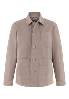 Boggi Milano buttoned shirt jacket - Neutrals