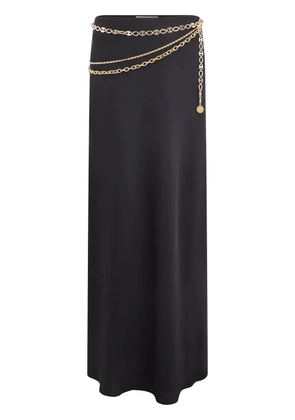 Rabanne chain-detail maxi skirt - Black