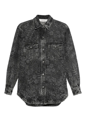 Golden Goose brushed-effect shirt - Grey