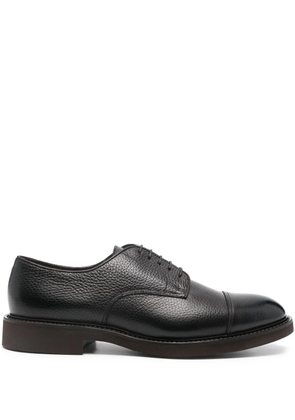 Doucal's leather derby shoes - Brown