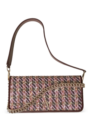 TWINSET bouclé design shoulder bag - Pink