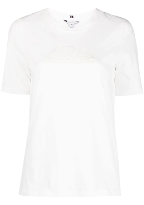 Tommy Hilfiger embroidered New York T-shirt - White