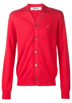 Comme Des Garçons Play mini heart cardigan - Red