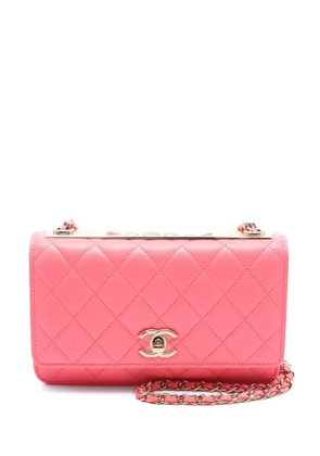 CHANEL Pre-Owned 2021 Matelasse Chain shoulder bag - Pink