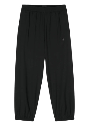 Givenchy 4G-detail wool track pants - Black