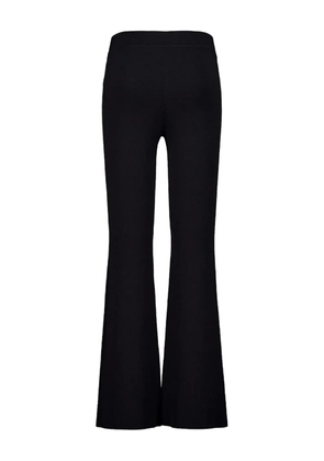 Altuzarra Florie elasticated-waistband flared trousers - Black