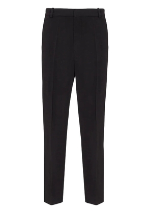 Balmain cotton straight-leg trousers - Black