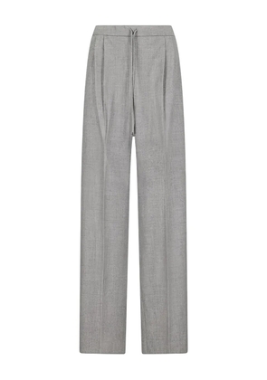 Max Mara pleated drawstring trousers - Grey