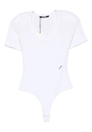 Jacquemus short sleeve body - White