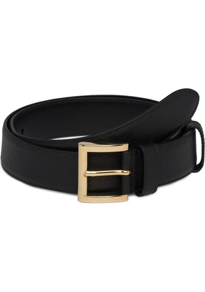 Prada adjustable buckled belt - Black