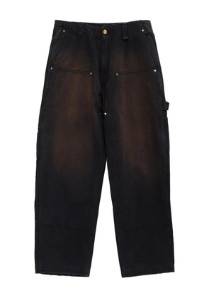 Willy Chavarria faded trousers - Black
