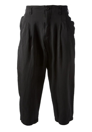 Comme des Garçons Homme Plus cropped harem trouser - Black
