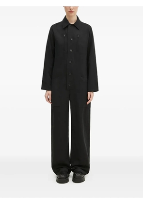 Y-3 long sleeve jumpsuit - Black