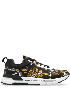 Versace Jeans Couture Barocco-print sneakers - Black