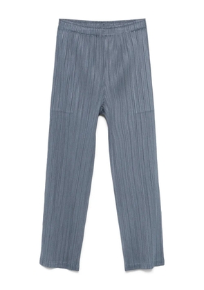 Pleats Please Issey Miyake pleated trousers - Blue