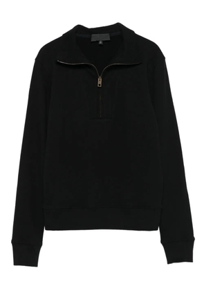 Nili Lotan high-neck zip-up sweatshirt - Black