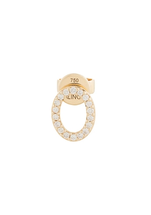 ALINKA 18kt yellow gold CLOUD diamond stud